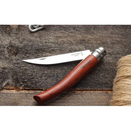 Нож филейный Opinel №10 нержавеющая сталь дерево бубинга 000013